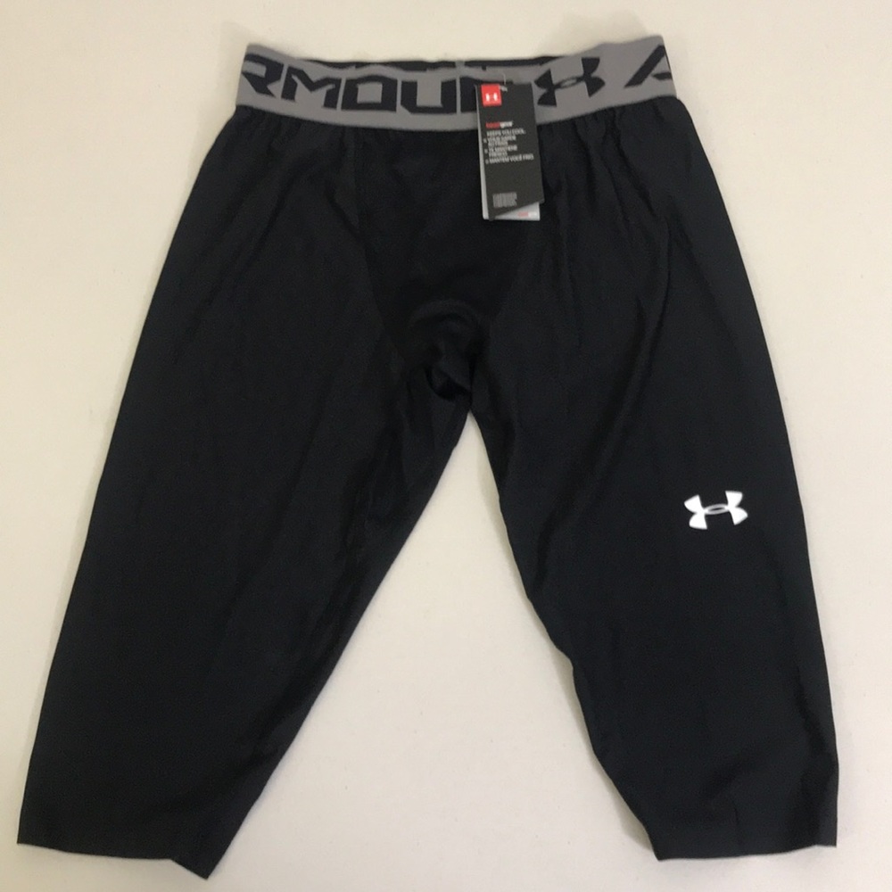 NWT Under Armour Mens Baseline Knee Tights E11